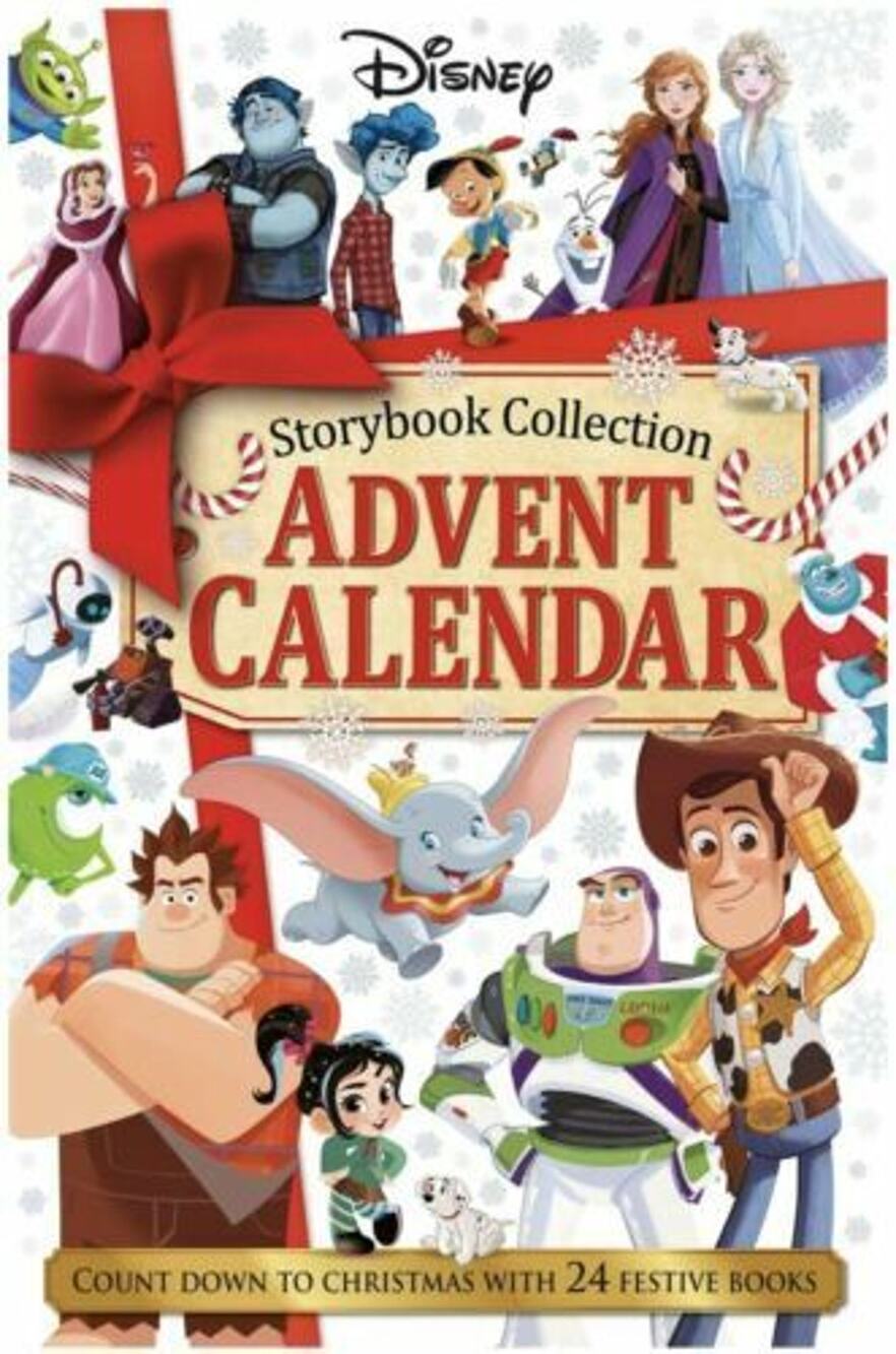 Big Disney Storybook Collection Advent Calendar Countdown 24 Festive Books New